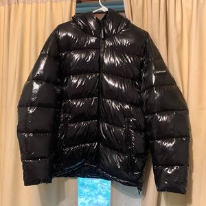 Calvin Klein medium water resistant black puffer jacket